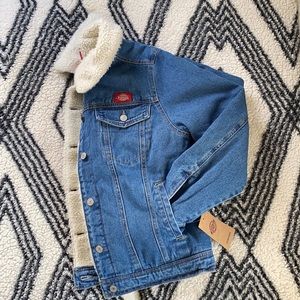 Dickies Sherpa Lined Denim Jacket - M